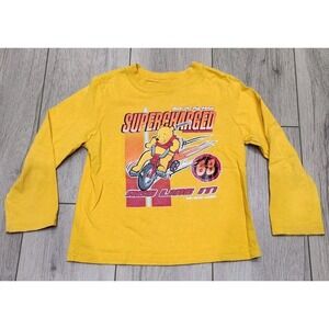 Unique Disney Winnie The Pooh Graphic Tshirt Kids Size 5T Bike‎ Supercharged 68